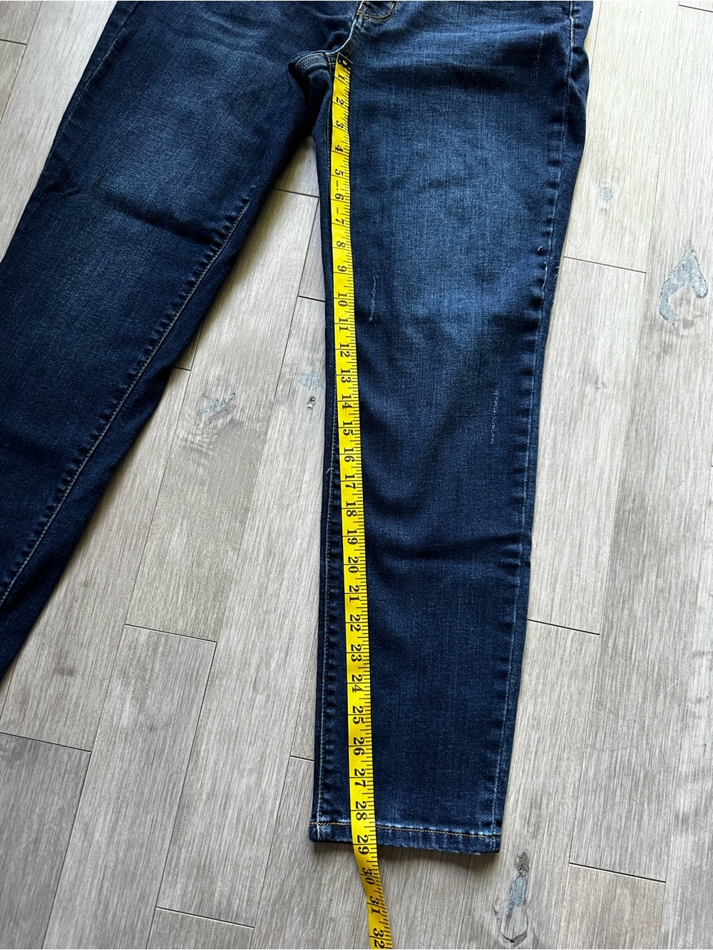 Judy Blue Slim Fit Straight‎ Leg Dark Wash Jeans Size 13/31 - Picture 9 of 9
